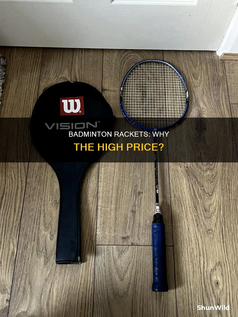 why are badminton rackets so expensive
