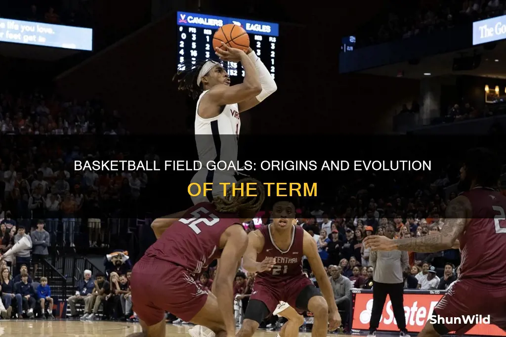 why are basketball shots called field goals