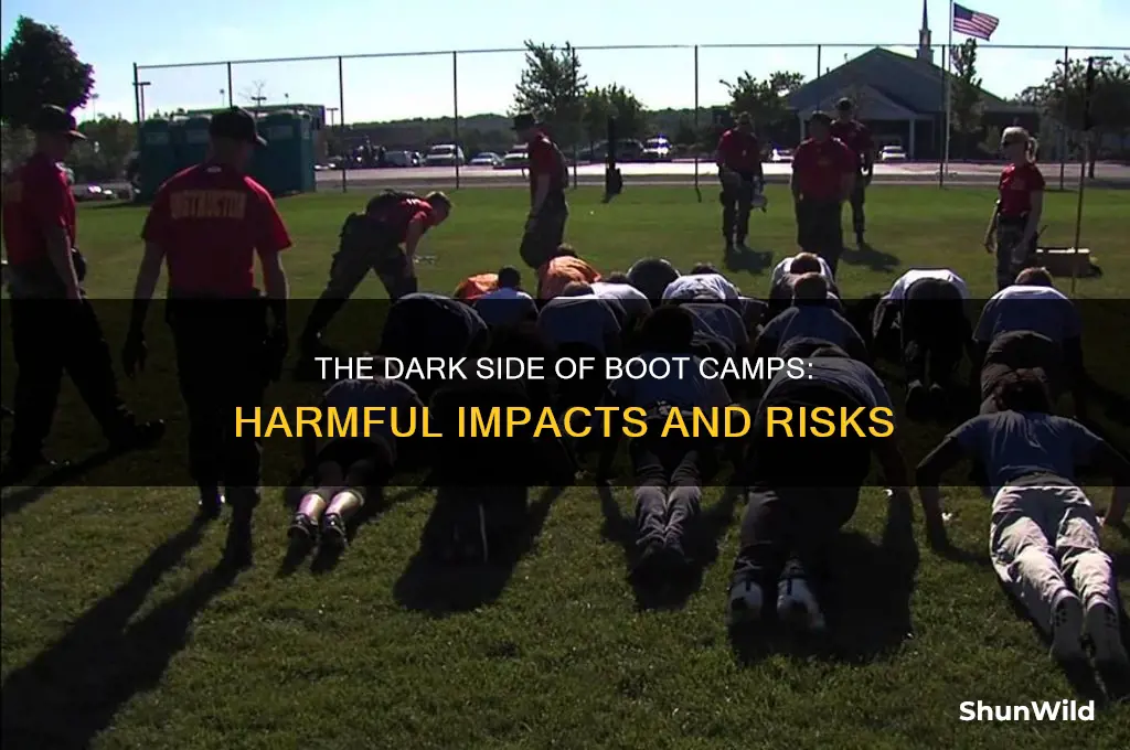 why are boot camps bad