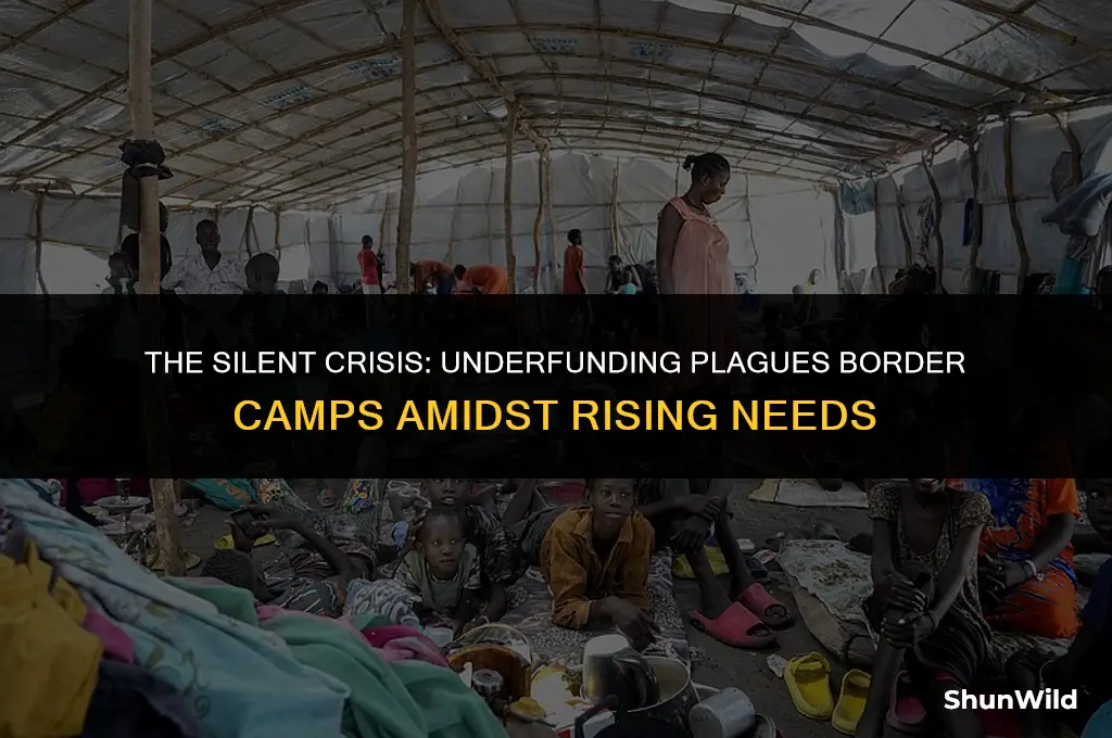 why are border camps underfunded