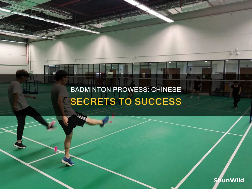 why are chinese good at badminton