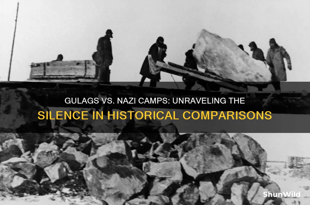 why are gulags not compared to nazi concentration camps