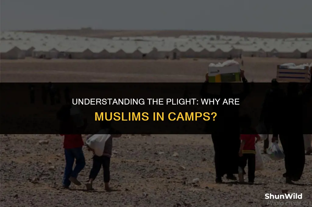why are muslims in camps