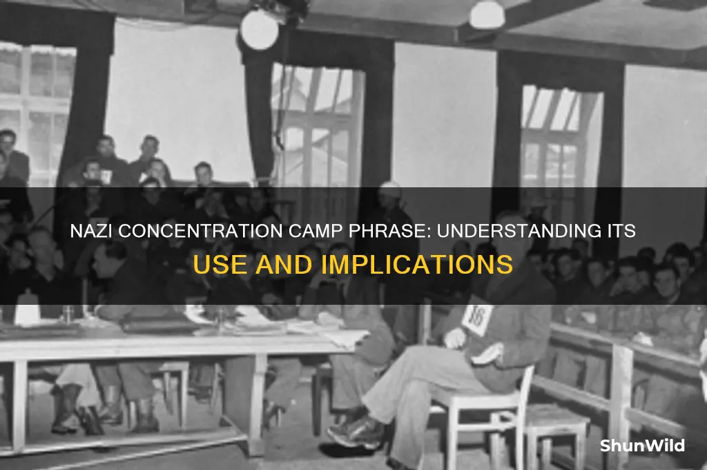 why are people using the phrase nazi concentration camp