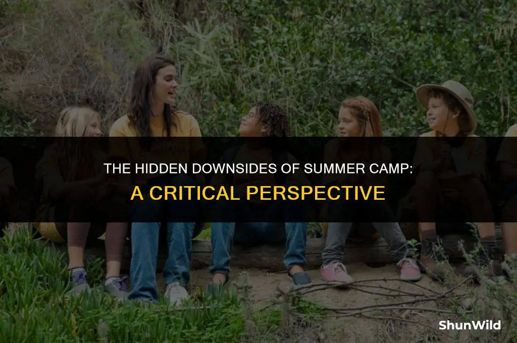 why are summer camps bad