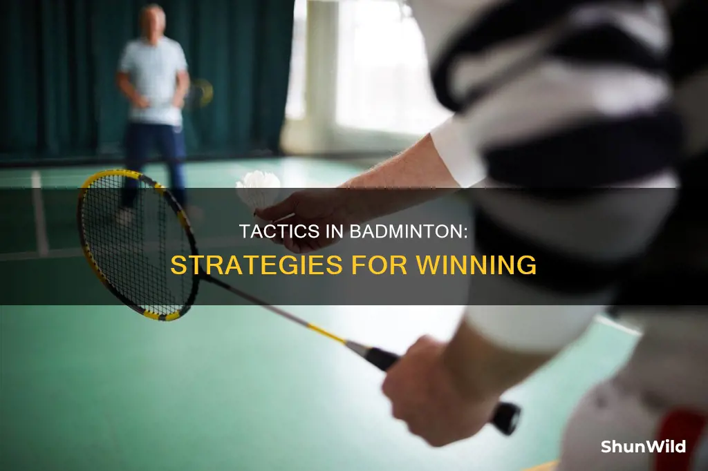 why are tactics important in badminton