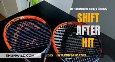 Badminton Racket Strings: Why Do They Shift?