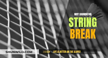 Badminton Strings: Why They Break