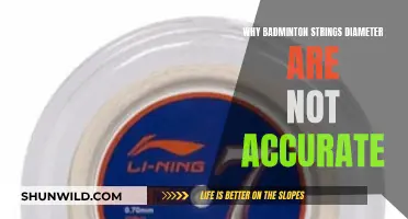Badminton Strings: Diameter Deception Explained