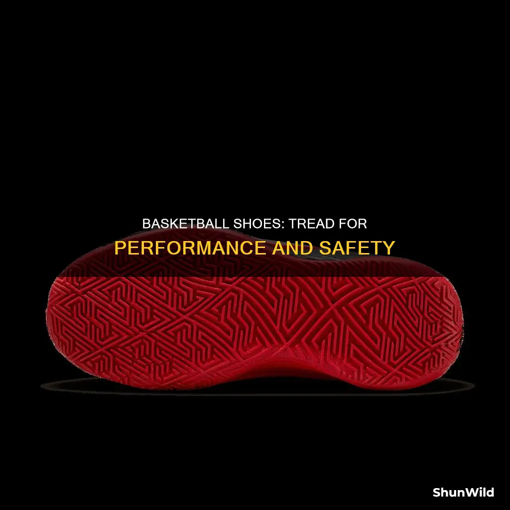 why basketball players wear tread on shoes