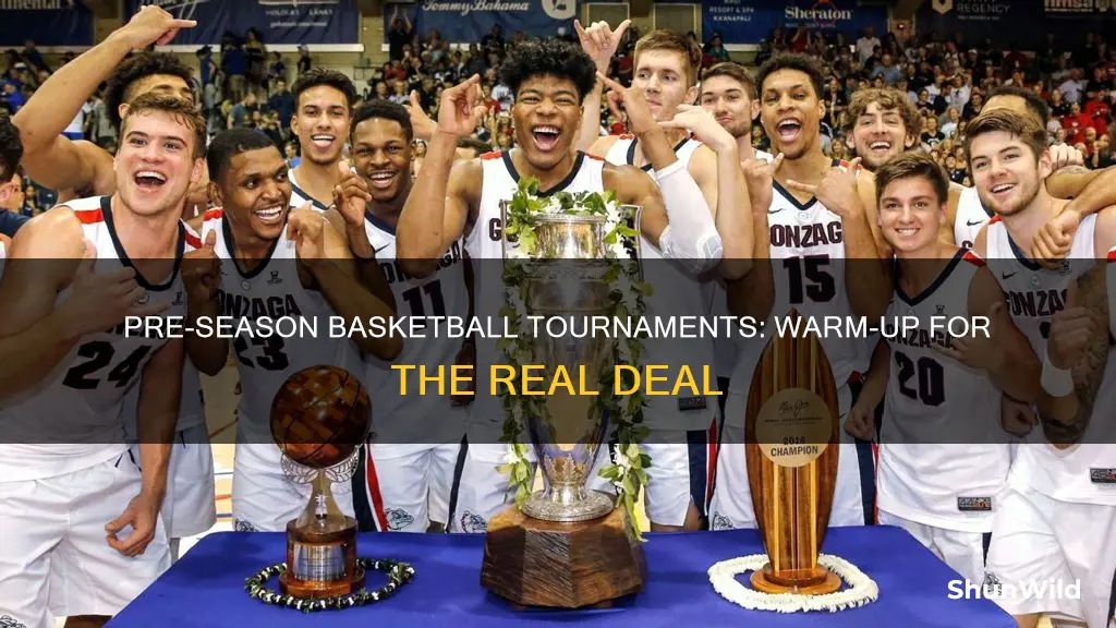 why basketball tournaments before seaon starts