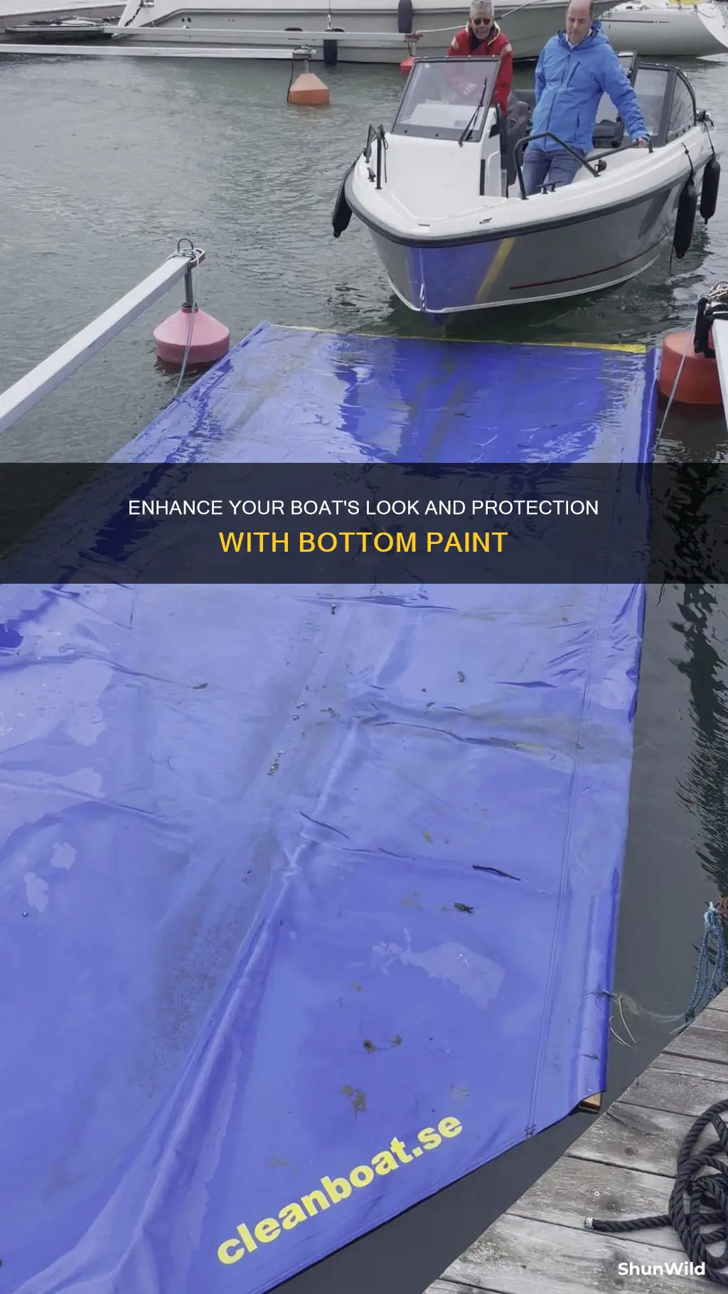 why bottom paint a fiberglass boat