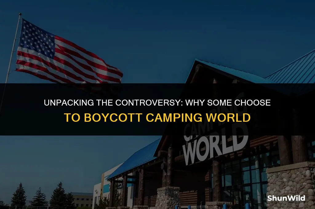 why boycott camping world