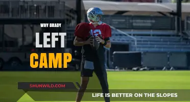 Unraveling the Mystery: Why Brady Left Camp