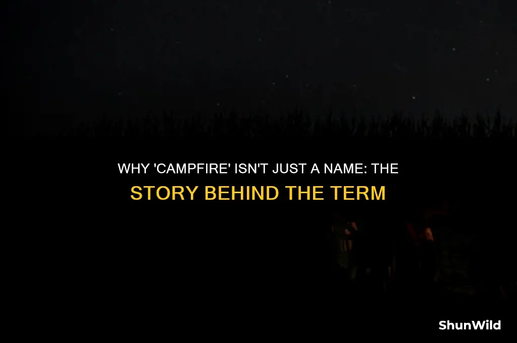 why called camp fire fire