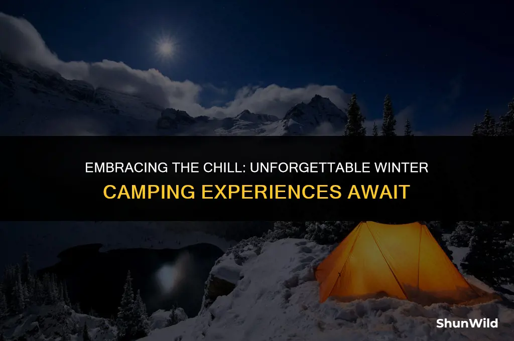 why camp in winter