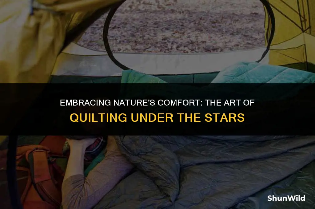 why camp with quilt