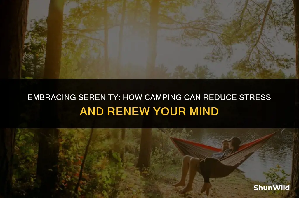 why camping reduces stress