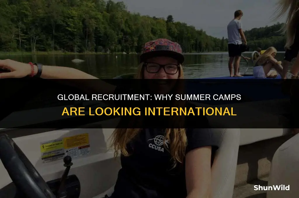 why camps are hiring international