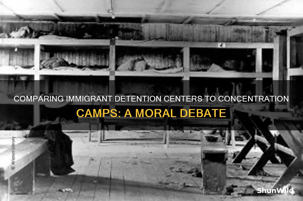 why compare immigrant camps to concentration camps