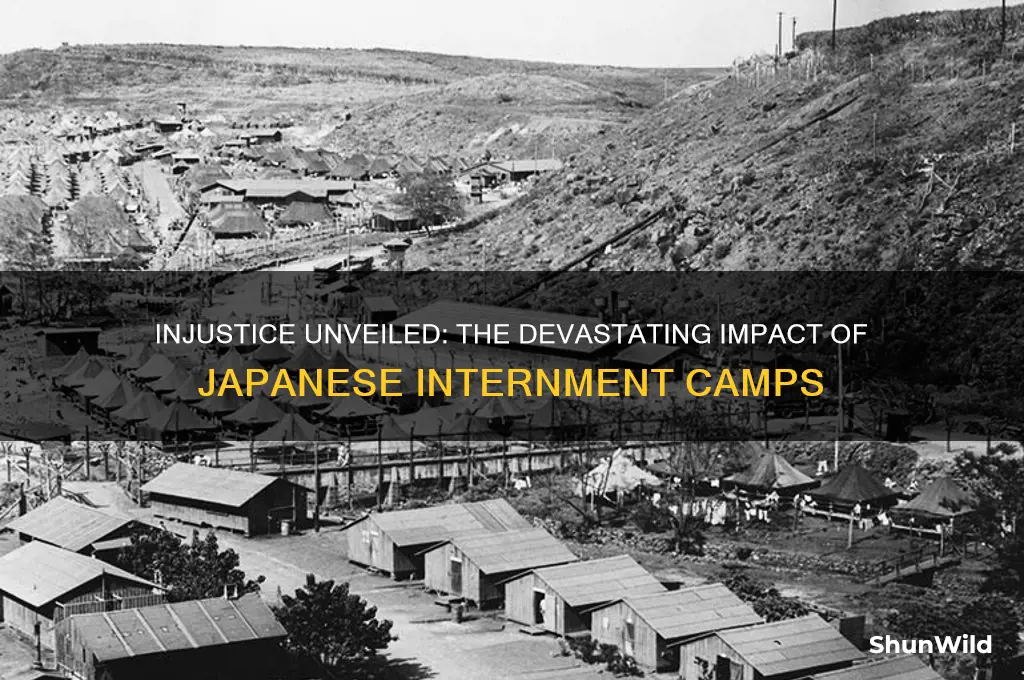why concentration camps for japanese in america were bad