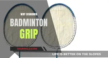 Badminton Grips: Cushioning for Comfort and Control