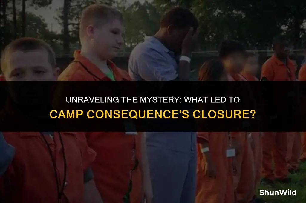 why did camp consequence close