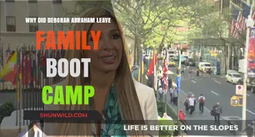 Deborah Abraham's Exit: Unraveling Her Departure from Family Boot Camp