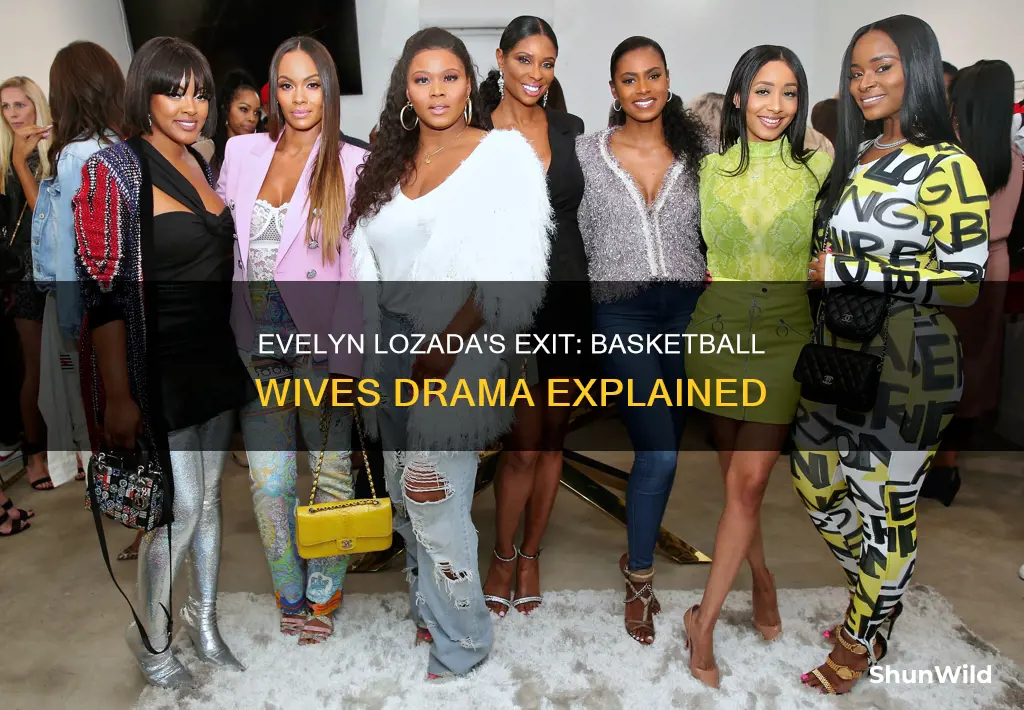 why did evelyn lozada leave basketball wives