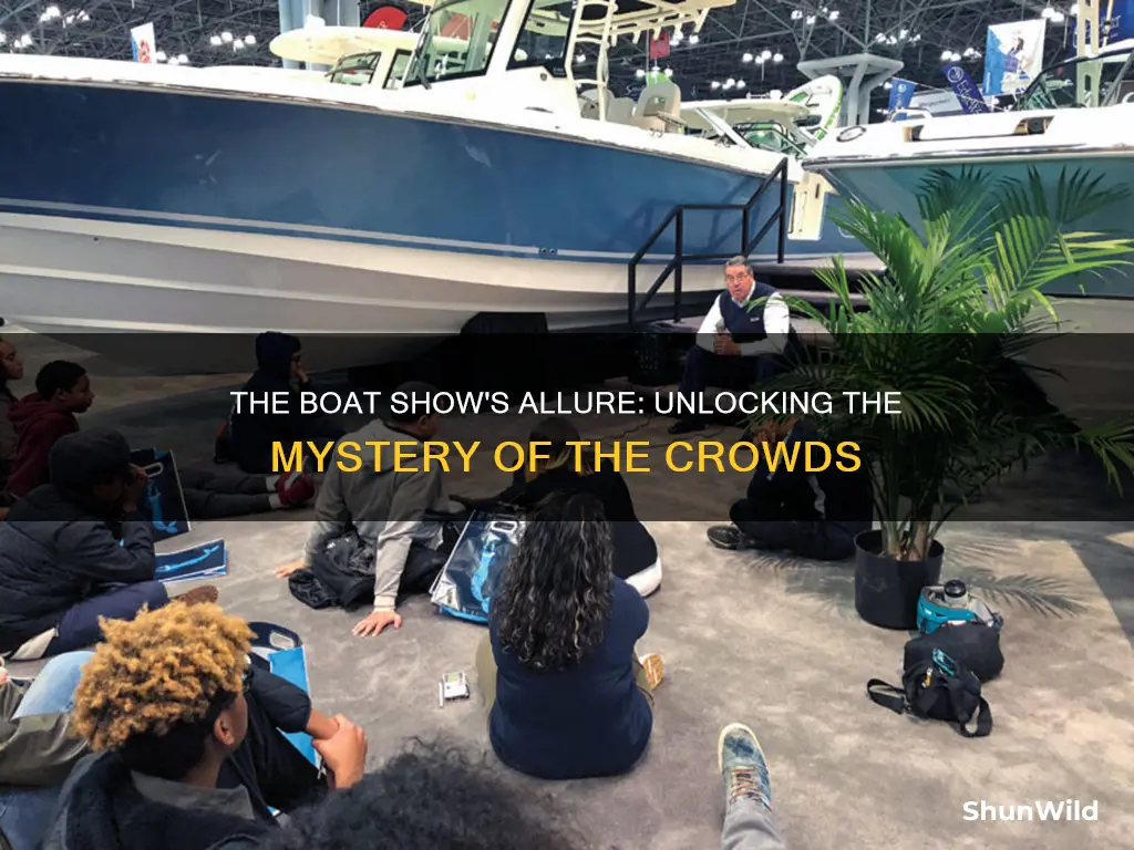 why did everybody go to the boat show answer key