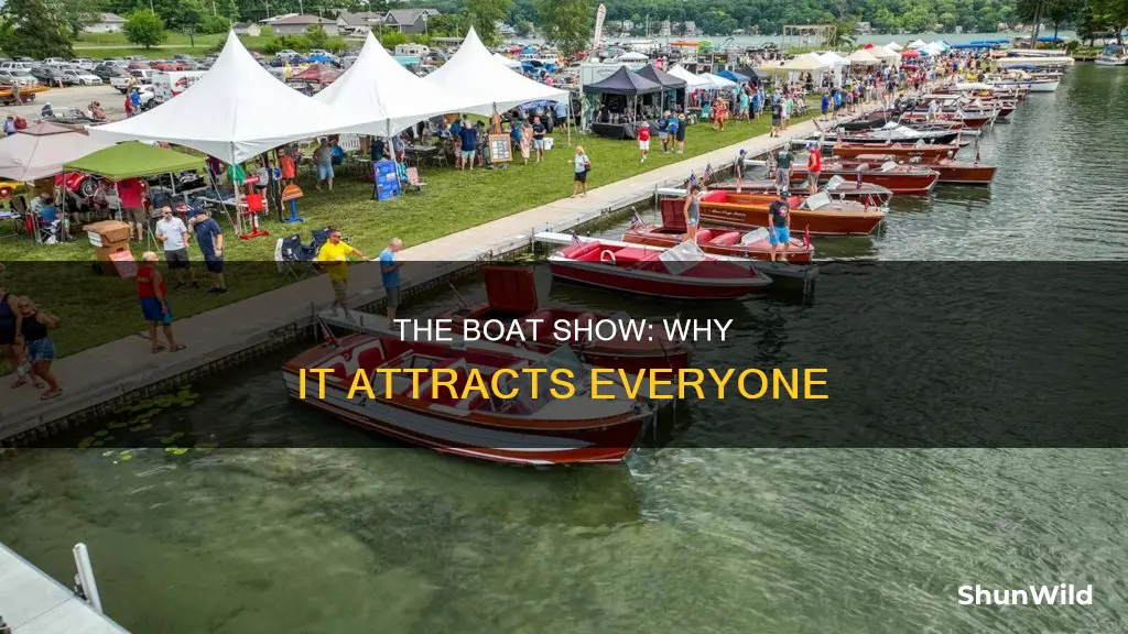 why did everybody go to the boat show answers