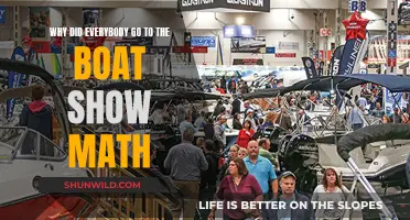 Boat Show Math: Why the Crowd Went?