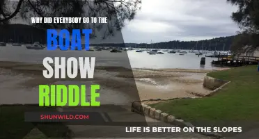 The Boat Show Riddle: Why Did They Go?