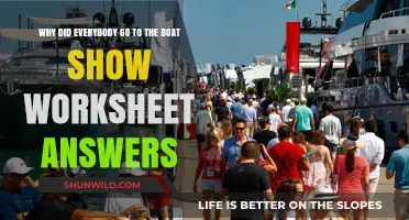 Boat Show Mystery: Unraveling the Worksheet Answers