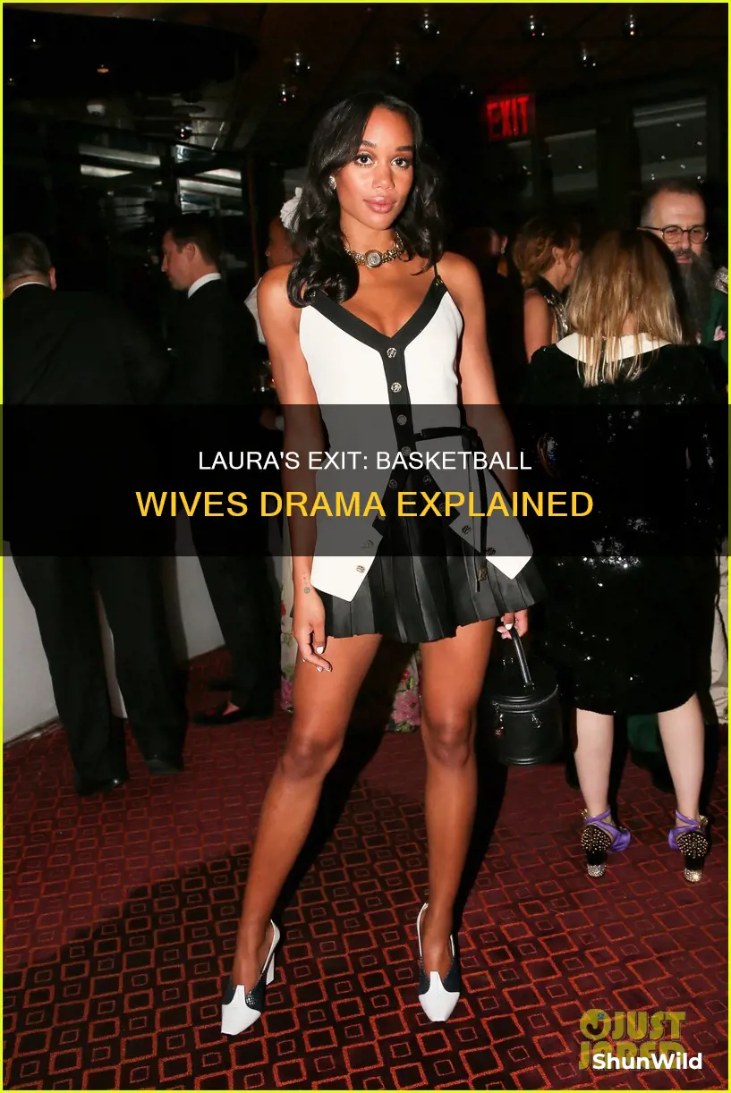 why did laura leave basketball wives