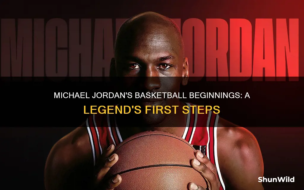 why did michael jordan start basketball