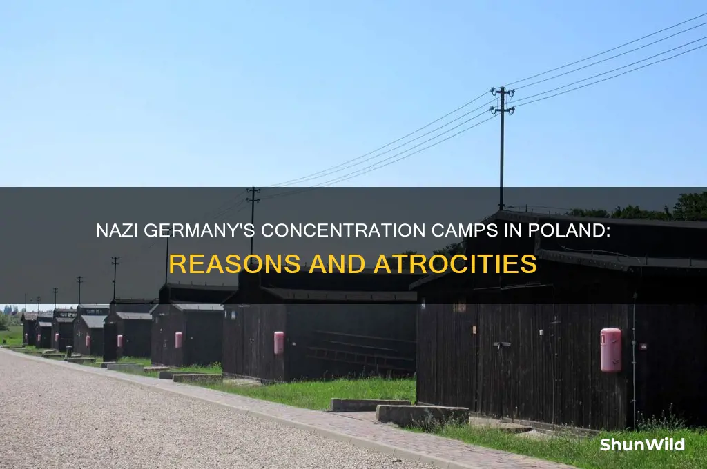 why did nazi germany build concentration camps in poland