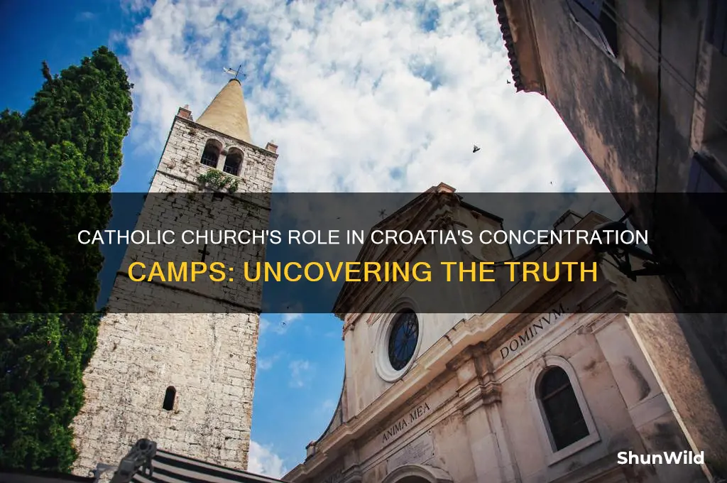 why did the catholic church help concentration camps in croatia