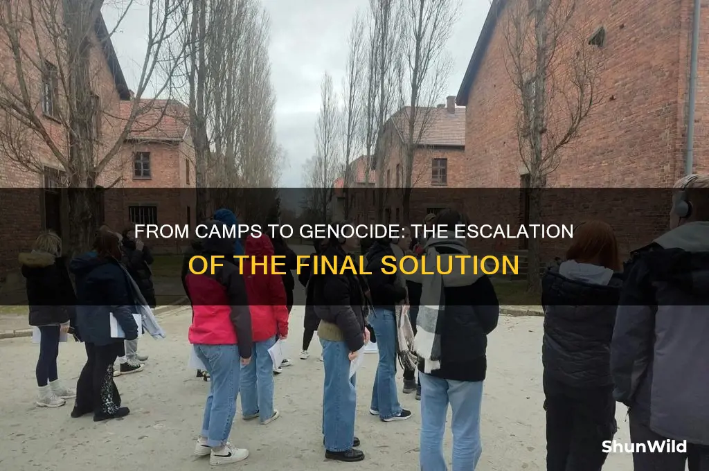 why did the concentration camps move to final so ution