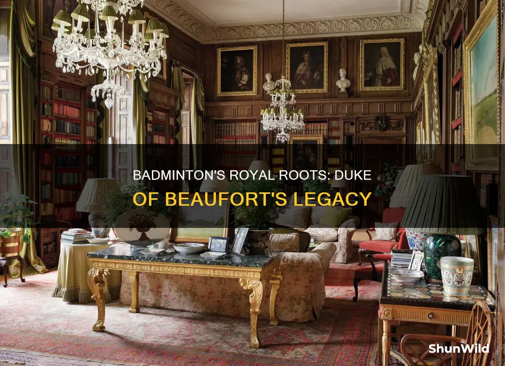 why did the duke of beaufort invented badminton