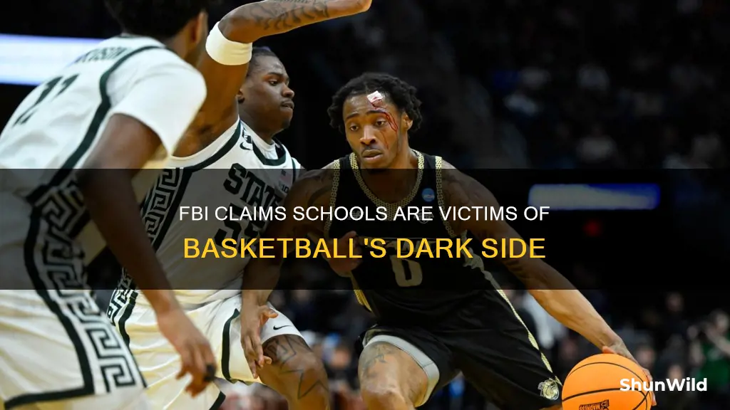 why did the fbi say schools were victims basketball
