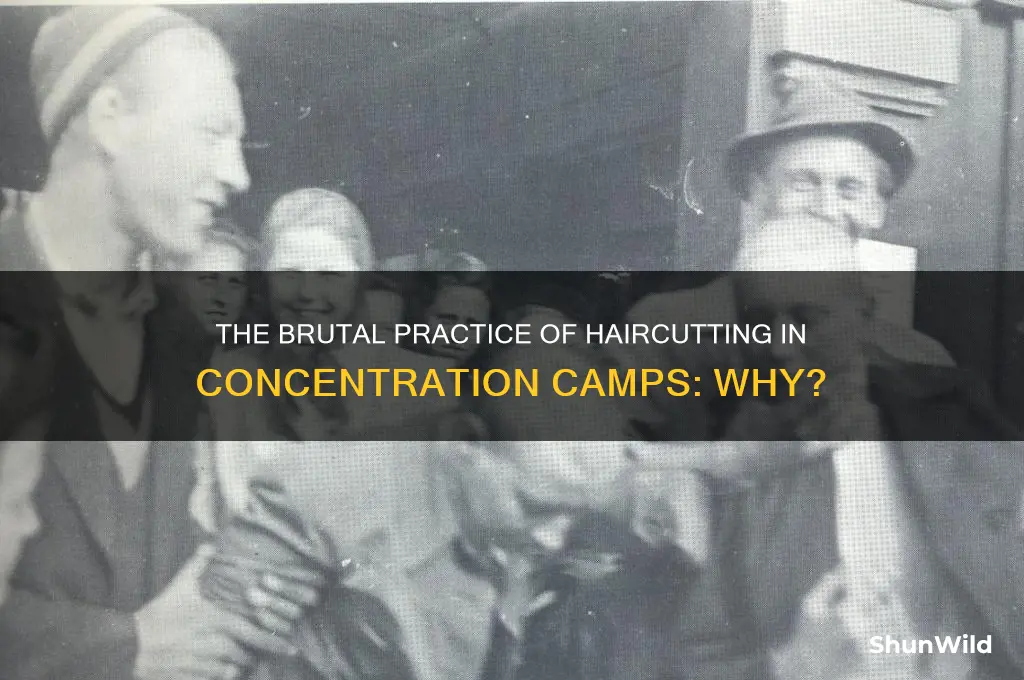 why did they cut hair in concentration camps