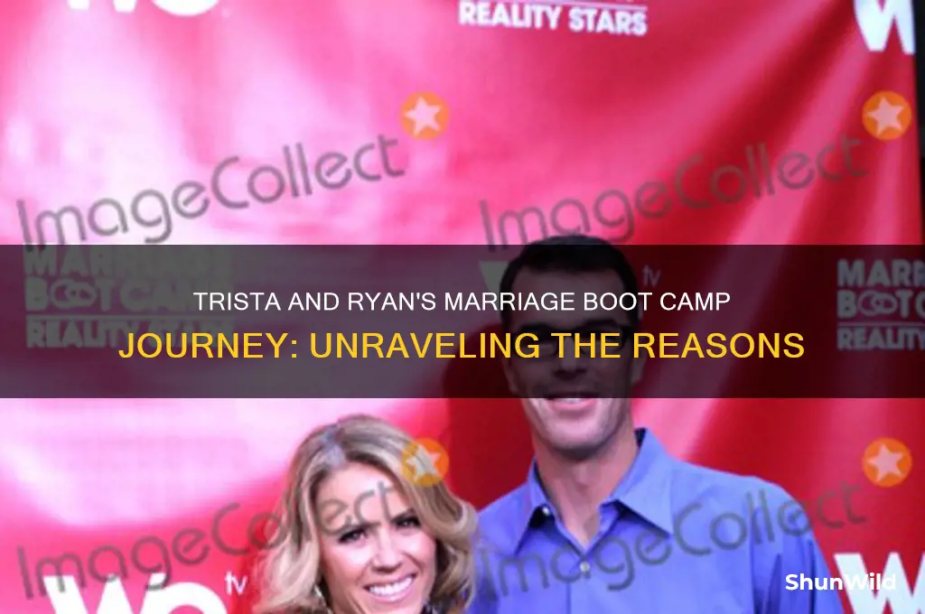 why did trista and ryan go on marriage boot camp
