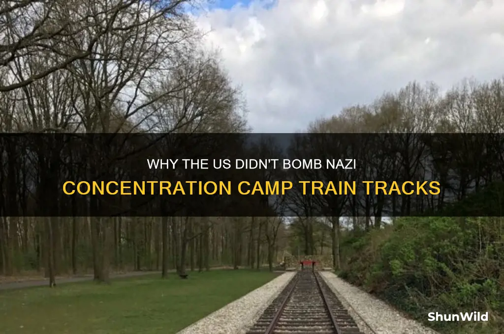 why didnt us bomb the train tracks to concentration camps