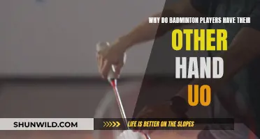 Badminton's Unique Stance: Why the Other Hand is Up
