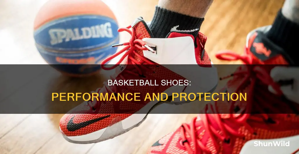 why do basketball players wear basketball shoes
