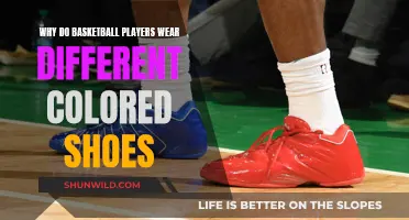 Basketball Shoes: Color Contrast and Personal Expression