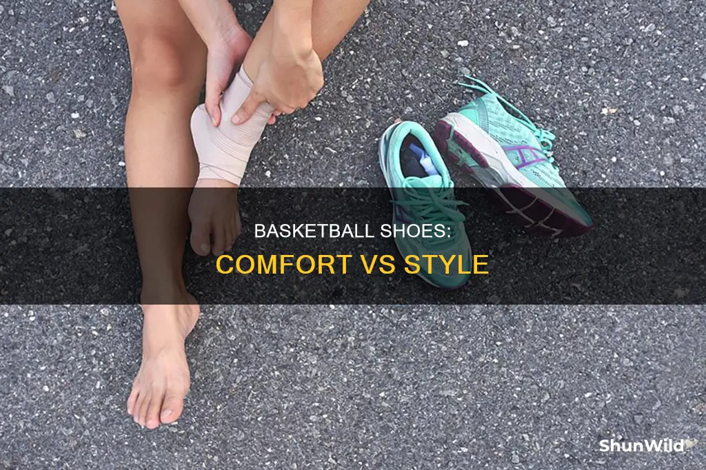 why do basketball shoes hurt my feet