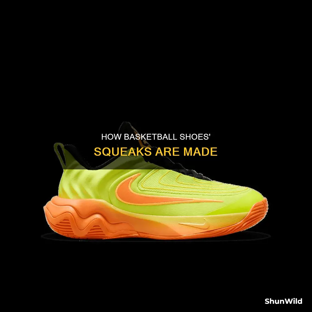 why do basketball shoes squeak