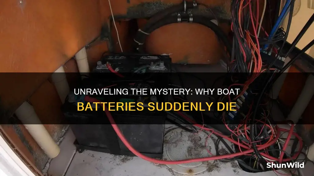 why do boat batteries go dead